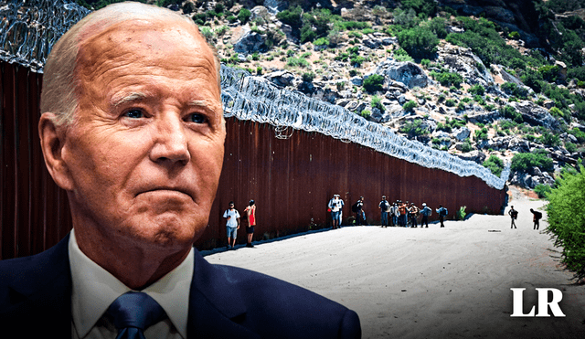 Joe Biden anunció una medida que afectará a todos los inmigrantes. Foto: Composición LR