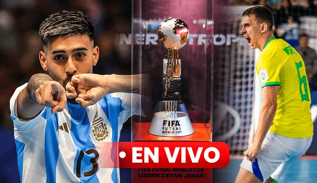 Argentina y Brasil han ganado todos sus partidos del Mundial de Futsal 2024. Foto: composición LR/selección argentina/FIFA/Leto Ribas