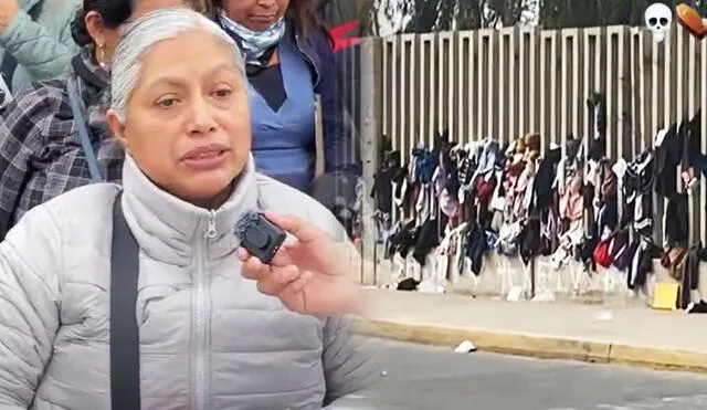 Postulantes dejaron decenas de casacas y otras prendas no permitidas para ingresar examen de admisión. Foto: composición LR/ TikTok - Video: Chisme San Marcos/ YouTube