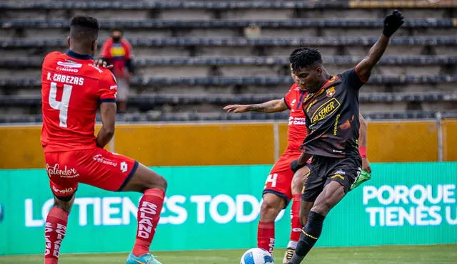 El Nacional superó al Ídolo en la tabla de posiciones de la LigaPro con este triunfo. Foto: Barcelona SC