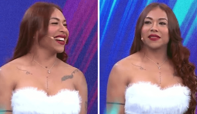 Dayanita presentó a su nueva pareja y sorprendió con su voz. Foto: Composición LR/Captura ATV