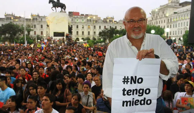 El alcalde de Surco fue el primer político peruano que dio a conocer abiertamente su identidad sexual. Fotografía: Archivo La República.