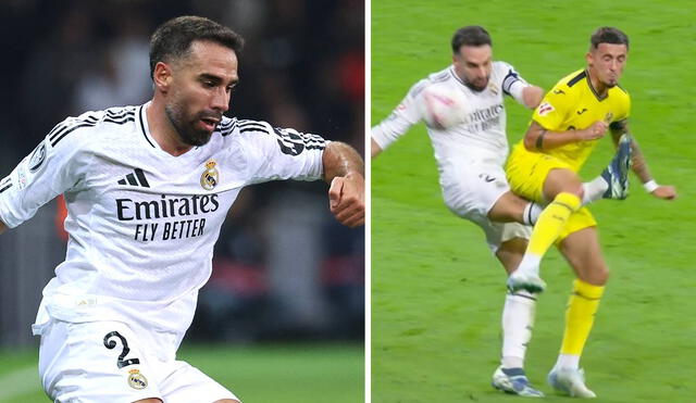 Dani Carvajal jugará con Real Madrid hasta junio de 2026. Foto: composición AFP/ESPN