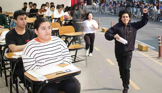 Estudiantes llegaron entusiasmados a rendir el examen de admisión de San Marcos 2025 - I. Ahora, esperan los resultados de la prueba. Foto: OCA/UNMSM