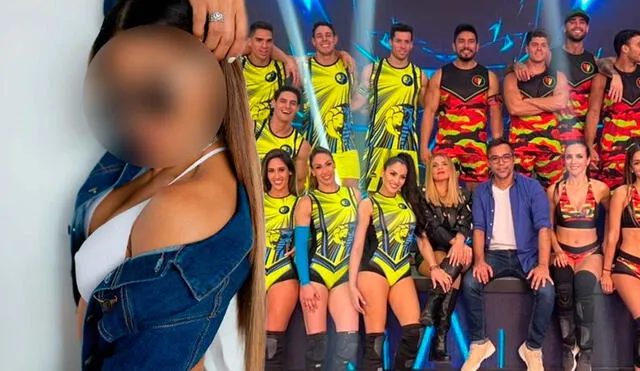 Esta modelo peruana es una de las más cotizadas del momento en 'Esto es guerra'. Foto: Composición LR/Captura/Instagram/Captura/América TV