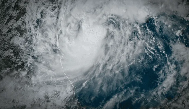 La tormenta tropical Milton ha sido catalogada como huracán en el Golfo de México y se pronostica su arribo al estado de Florida este miércoles 9 de octubre. Foto: NOAA vía AFP