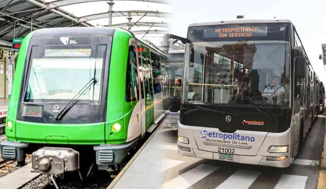 El 8 de octubre será feriado y el Metro de Lima, Metropolitano y otros servicios de transporte funcionarán con normalidad. Foto: composición LR/difusión/Andina