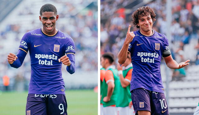 Víctor Guzmán y Bassco Soyer ya han tenido minutos con el primer equipo de Alianza Lima. Foto: composición LR/difusión