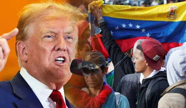 Donald Trump califica de "criminales" a inmigrantes venezolanos. Foto: composición LR/ The Economist/ El Periódico