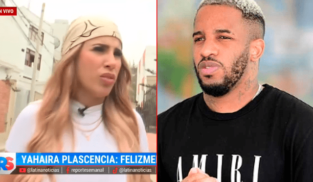 Yahaira Plasencia asegura que mantiene una relación cordial con Jefferson Farfán. Foto: captura/Latina