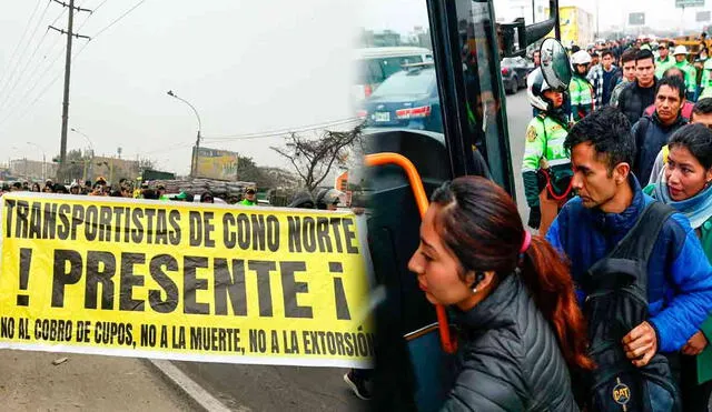 Transportistas acatarán el paro para exigir al Gobierno frenar la delincuencia y criminalidad. Foto: composición LR/LR/Andina