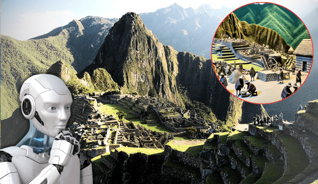 En 2007 Machu Picchu fue declarada como una de las nuevas siete maravillas del mundo moderno. Foto: composición LR/Asociación española de empresas de consultoría/Boleto Machu Picchu/ChatGPT