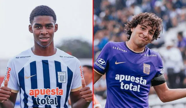 Víctor Guzmán y Bassco Soyer anotaron en el triunfo de Alianza Lima frente a Cienciano por el Torneo de Reservas 2024. Foto: composición LR/Instagram