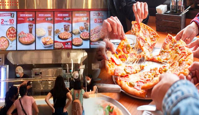 No lo pienses más. Esta oferta es válida solo durante octubre o hasta que se entreguen todas las pizzas. Foto: composición LR/ Depositphotos/ Perú Retail