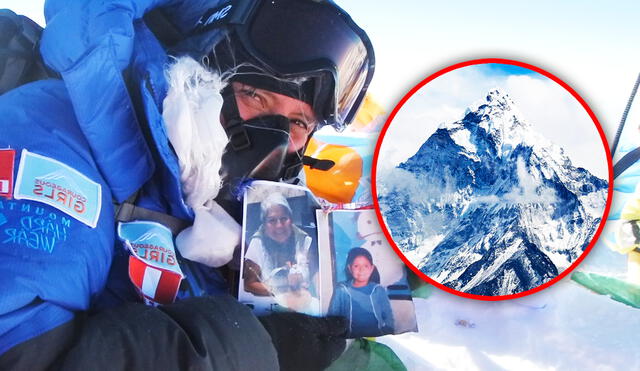 La primera peruana en alcanzar la cima del Monte Everest lo hizo tras un largo proceso de preparación, superando diversos desafíos. Este logro marcó un hito en la historia del montañismo. Foto: composición R/difusión