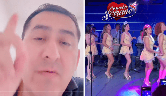 Edwin Guerrero hizo un live de TikTok y respondió a las interrogantes de los seguidores de Corazón Serrano. Foto: composición LR/TikTok