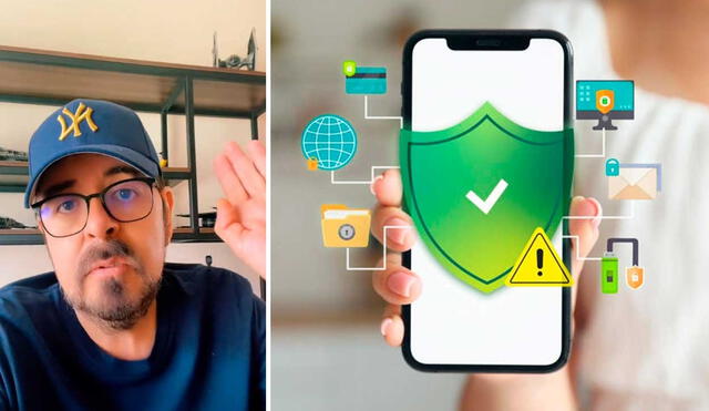 Varias compañías de ciberseguridad han lanzado sus antivirus para celulares. Foto: captura de TikTok/@pacocomprobado/MSN