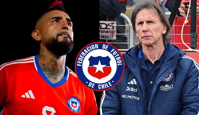 Arturo Vidal no ha sido convocado con Chile desde la llegada de Ricardo Gareca. Foto: composición LR/AFP