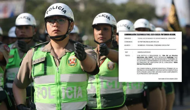 Este evento, que busca seleccionar una representante de cada división policial, se da mientras Lima y Callao enfrentan un aumento de extorsiones y atentados. Foto: Andina