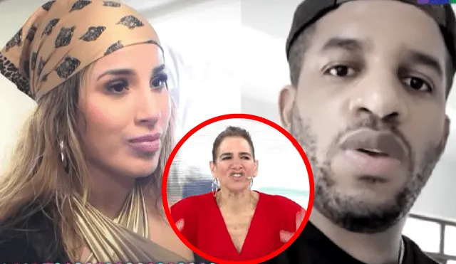 Yahaira Plasencia y Jefferson Farfán terminaron su relación en medio de un escándalo de infidelidad. Foto: Composición LR/Captura Willax TV