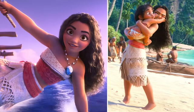 'Moana 2' llegará a los cines en noviembre de 2024. Foto: captura/YouTube @Disney