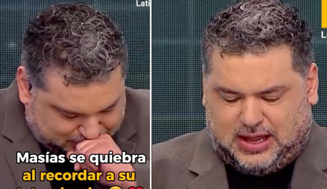 Javier Masías conmovió a todo el set de 'El gran chef famosos' al leer carta de su tatarabuelo. Foto: captura/Tiktok @Latina