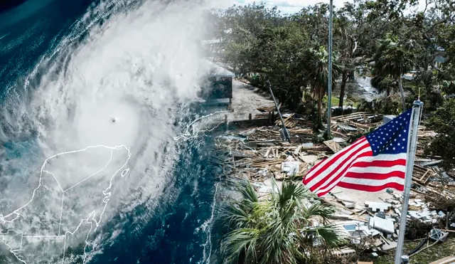 Florida suele ser el epicentro de diversos huracanes en Estados Unidos | Composición Jazmine Ceras /Foto: La República/ AFP