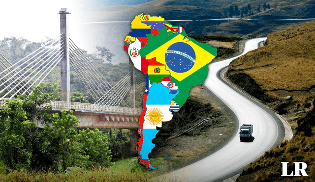 La reducción de costos en el transporte de bienes entre Brasil y Perú será significativa gracias al puente, optimizando las rutas logísticas y haciendo más competitivas las exportaciones. Foto: composición LR/difusión