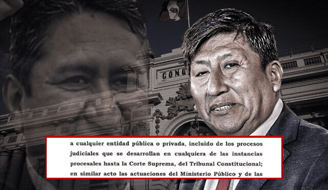  Waldemar Cerrón y la reforma constitucional que busca someter a los organismos de justicia. Foto: La República. 