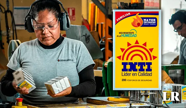 La marca Inti, reconocida como un ícono en la fabricación de fósforos en Perú, cuenta con una trayectoria de más de seis décadas. Foto: composición LR