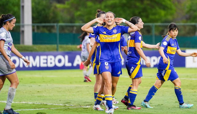 Boca Juniors y ADIFFEM jugaron por la fecha 2 de la fase de grupos. Foto: Boca Juniors Fútbol Femenino