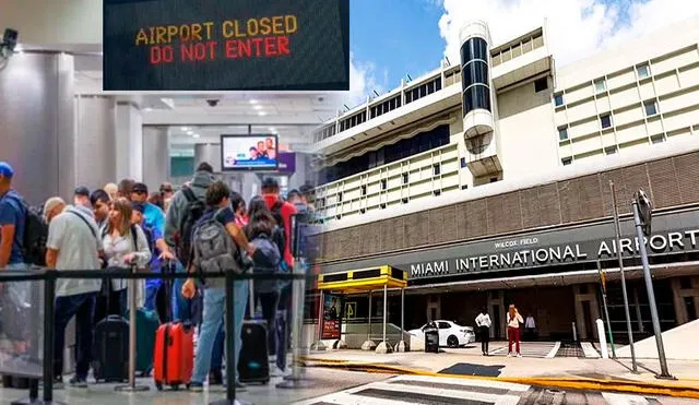 El huracán Milton continúa su marcha hacia Florida, y los aeropuertos cerrados y vuelos cancelados ya están creando caos para los viajeros. Foto: composición LR/Uco Digital