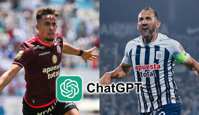 Universitario y Alianza Lima figuran entre los 50 equipos más grandes de Sudamérica, según ChatGPT. Foto: composición LR/Instagram