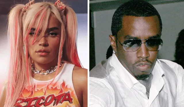 P. Diddy fue arrestado por los presuntos delitos de tráfico y abuso sexual. Foto: Composición LR/Karol G/E!/Instagram