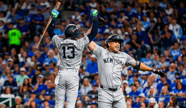 Con este triunfo, la serie entre Yankees vs Royals se inclina por 2-1 a favor de los Bombarderos. Foto: Yankees