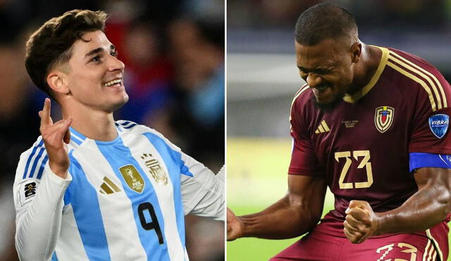 El último Argentina vs. Venezuela en tierras ‘llaneras’ terminó con goleada albiceleste por 3 a 1. Foto: composición LR/Instagram