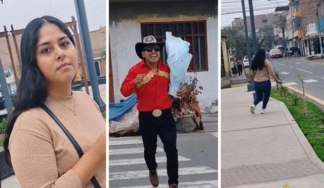 "Acaba de pasar corriendo por la Variante de Ancón", bromearon usuarios. Foto: composición LR/ TikTok - Video: TikTok "Acaba de pasar corriendo por la Variante de Ancón", bromearon usuarios. Foto: composición LR/ TikTok - Video: TikTok