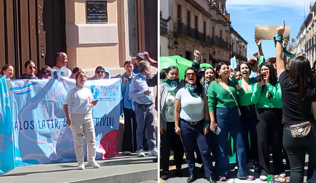 Congreso de Michoacán aprobó despenalización del aborto el 10 de octubre de 2024. Foto: composición LR/EXENI/Michoacán es Diversidad Congreso de Michoacán aprobó despenalización del aborto el 10 de octubre de 2024. Foto: composición LR/EXENI/Michoacán es Diversidad