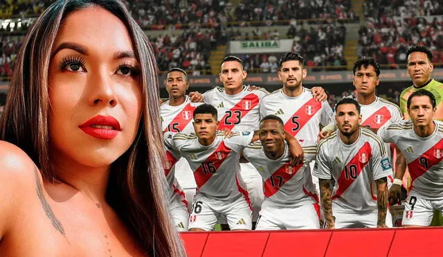 Dayanita hizo reveladora confesión sobre un futbolista de la selección peruana. Foto: Composición LR/Captura/Instagram/Captura/Twitter