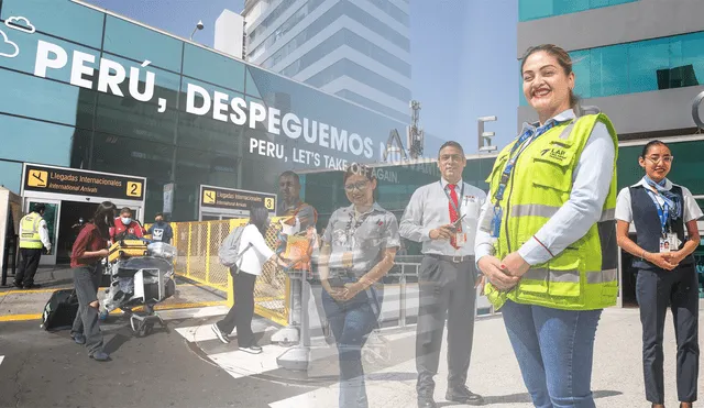 La construcción del Nuevo Aeropuerto Jorge Chávez inició en diciembre del 2021. Foto: composición LR/LAP/Andina