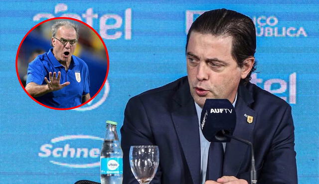 Ignacio Alonso fue uno de los dirigentes con los que Luis Suárez habló sobre Marcelo Bielsa. Foto: composición de LR/AFP