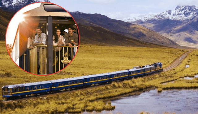 El tren Andean Explorer ocupa el puesto 4 y está dentro de los 15 mejores del mundo. Foto: composición LR/ Blog Viagens Machu Picchu/ Tripadvisor