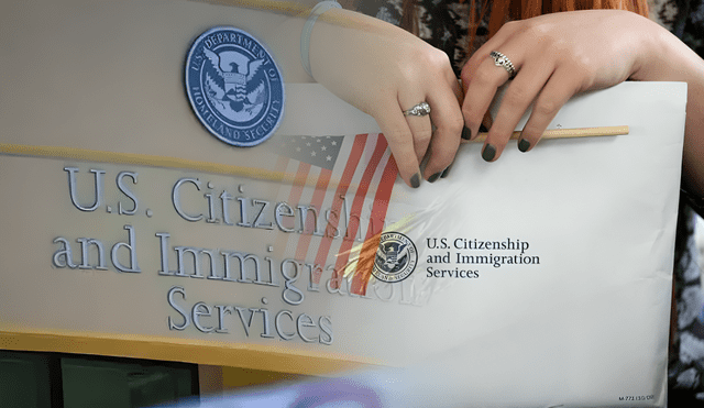 Los inmigrantes con residencia permanente en Estados Unidos deben seguir un procedimiento en Uscis para obtener la ciudadanía americana. Foto: composición LR/Getty Images/AFP