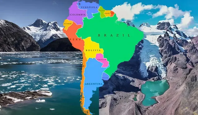 El país sudamericano con gran cantidad de glaciares tropicales, se enfrenta a una posible crisis de agua potable debido al derretimiento de sus reservas. Foto: composición LR / difusión