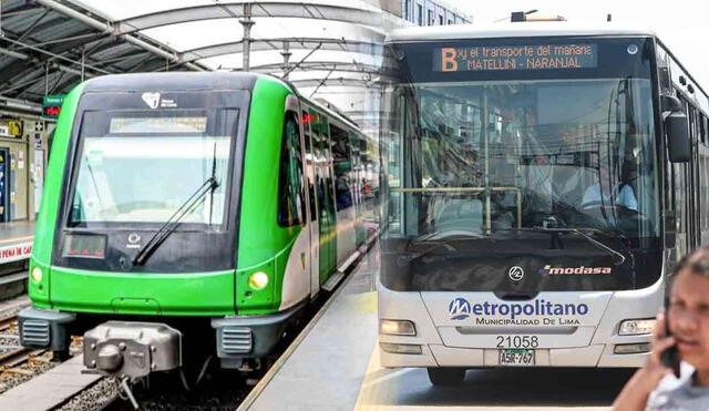 Metropolitano y Metro de Lima