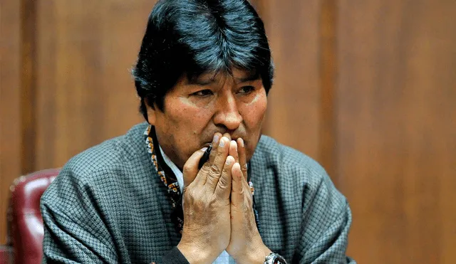 Evo Morales no acudió a la Fiscalía para declarar en la investigación. Foto: AFP