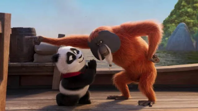 Película 'Un panda en África'. Cinta animada ingresa a los cines peruanos el 24 de octubre. Foto: difusión