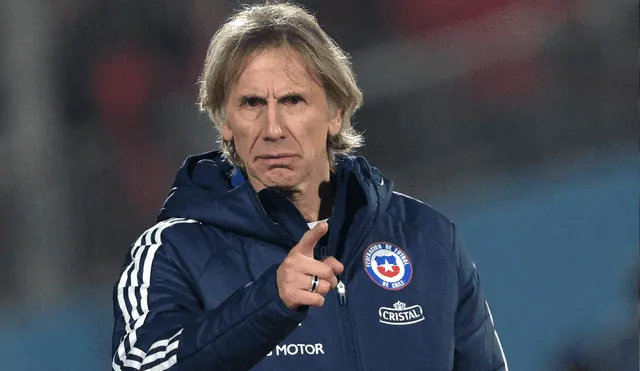 Ricardo Gareca perdió todos sus partidos con Chile en las Eliminatorias. Foto: AFP