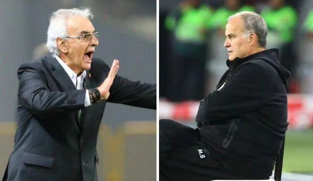 Jorge Fossati venció a Marcelo Bielsa en el duelo de tácticas en las Eliminatorias. Foto: composición La República/Luis Jiménez