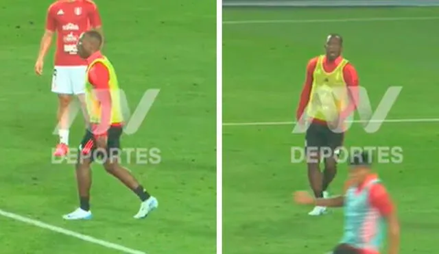 Luis Advíncula no pudo jugar ante Uruguay por una lesión. Foto: composición LR/captura de ATV Deportes